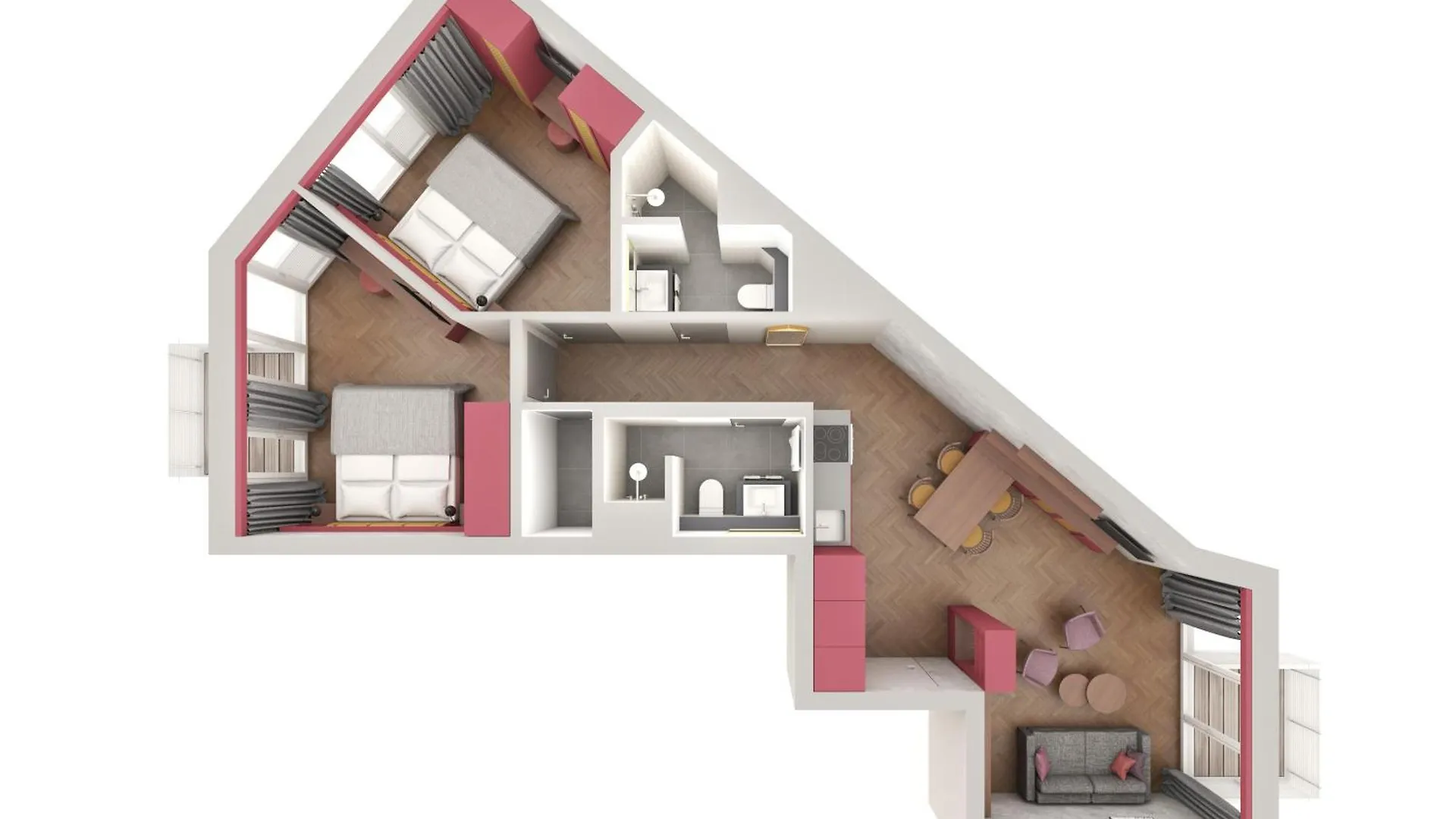 Downtown Apartments Mitte-Wedding Berlin 4*,